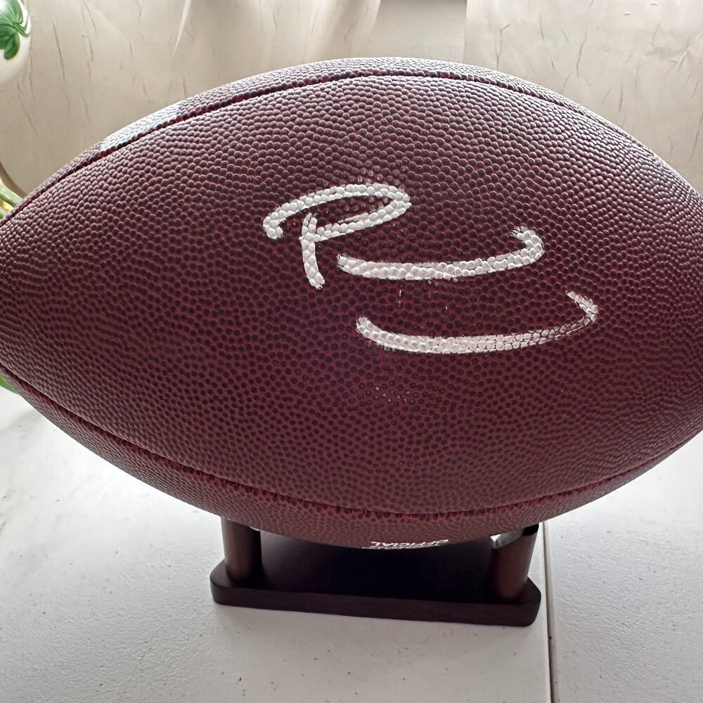 PATRICK MAHOMES SIGNED KANSAS CITY CHIEFS AUTOGRAPHED NFL FOOTBALL W/COA - 875